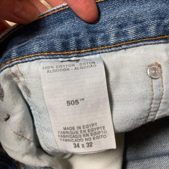 Vintage 90s Levi’s 505 34/32 - Picture 7 of 11